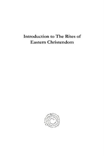 Introduction to the Rites of Eastern Christendom
