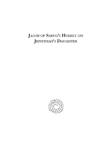 Jacob of Sarug's Homily on Jephthah's Daughter