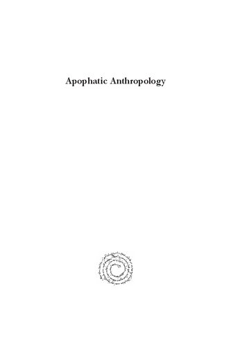 Apophatic Anthropology: An English Translations