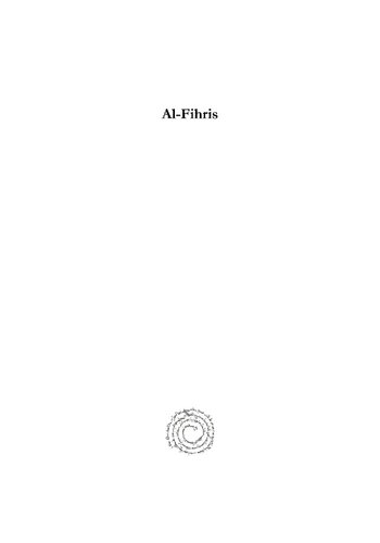 Al-Fihris: Catalogue de Manuscrits Arabes