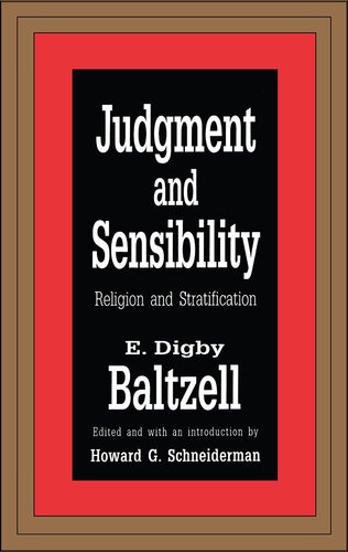 Judgment and Sensibility: Religion and Stratification