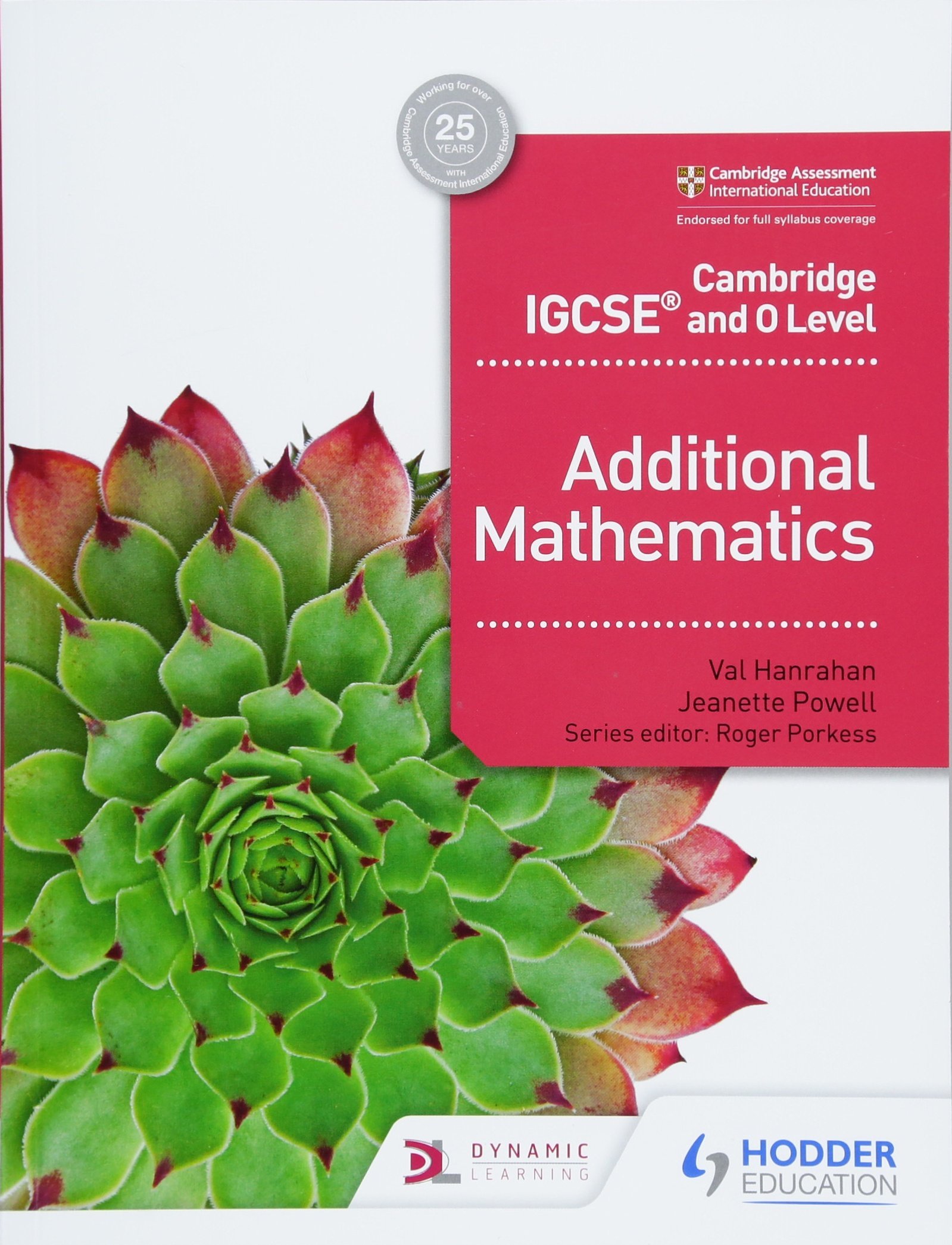 Cambridge IGCSE and O Level Additional Mathematics