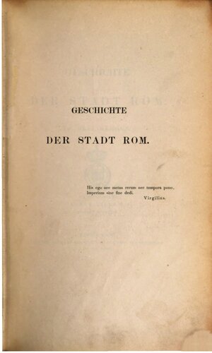 Geschichte der Stadt Rom