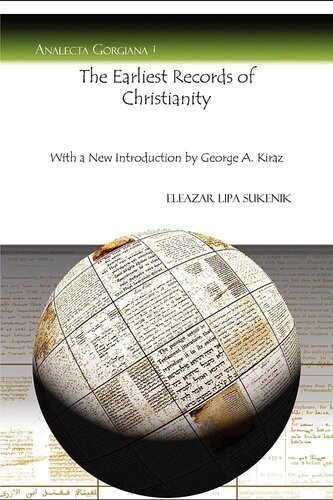 The Earliest Records of Christianity
