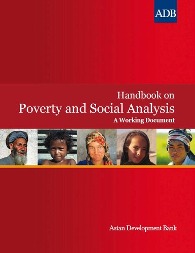 Handbook on Poverty and Social Analysis: A Working Document