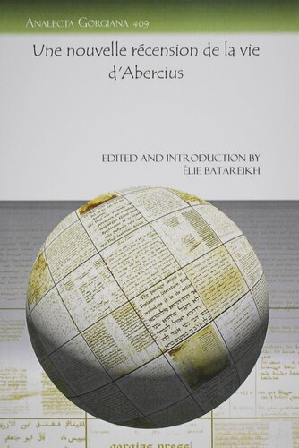 Une nouvelle récension de la vie d'Abercius