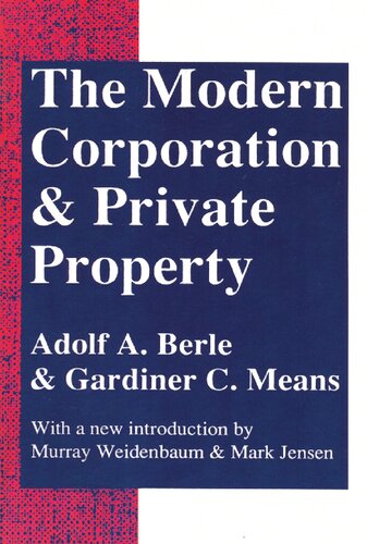 The modern corporation and private property