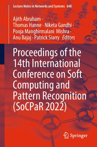 Proceedings of the 14th International Conference on Soft Computing and Pattern Recognition (SoCPaR 2022)