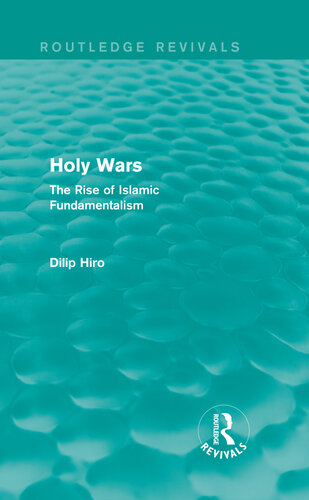 Holy Wars (Routledge Revivals): The Rise of Islamic Fundamentalism