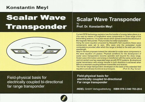 Scalar wave transponder
