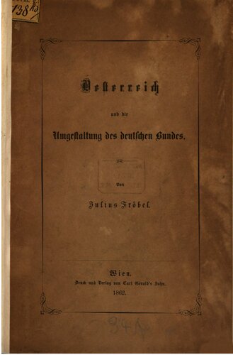 Österreich und die Umgestaltung des Deutschen Bundes