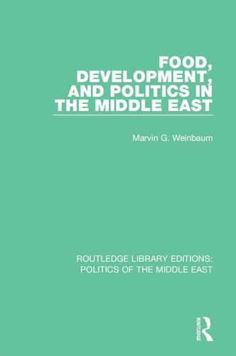 Food, Development, and Politics in the Middle East