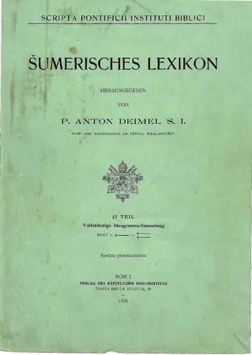 Sumerisches Lexikon