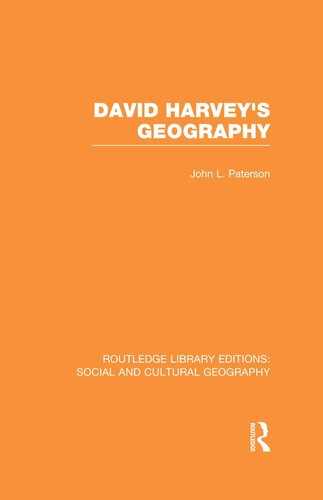 David Harvey's Geography