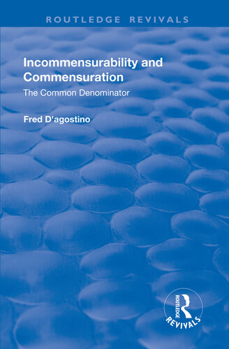 Incommensurability and Commensuration