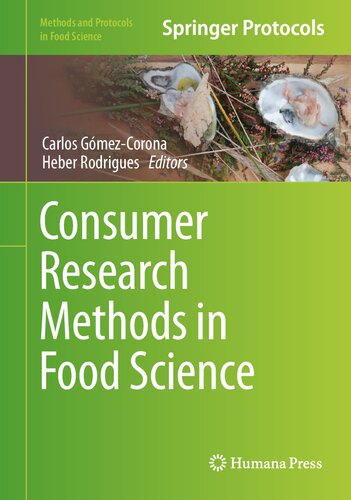 Consumer Research Methods in Food Science