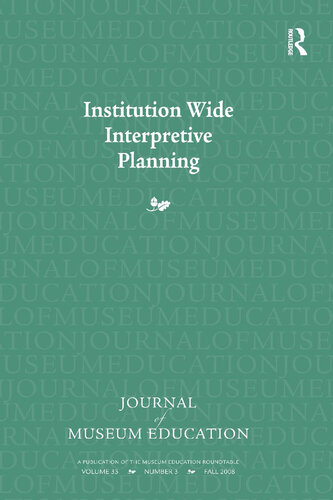Institution Wide Interpretive Planning