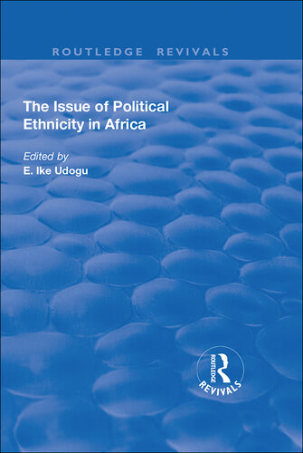 The Issue of Political Ethnicity in Africa