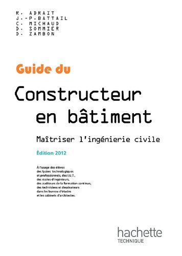 Guide du constructeur en bâtiment