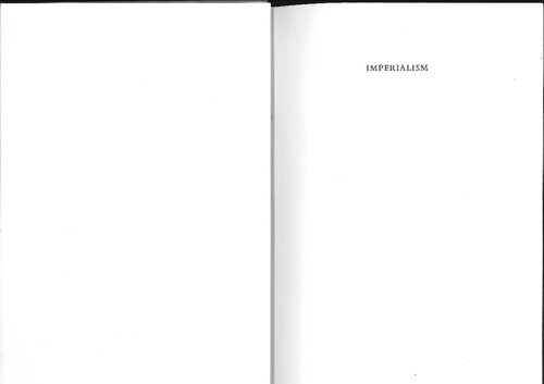 Imperialism: The Story and Significance of a Political Word, 1840-1960