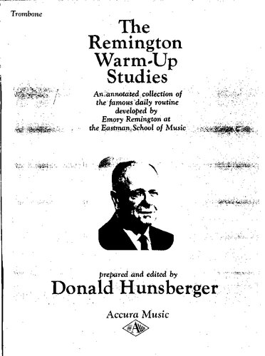 The Remington Warm-Up Studies