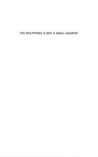 The Philippines Is Not A Small Country