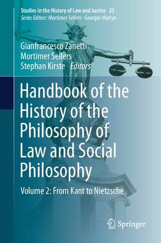 Handbook of the History of the Philosophy of Law and Social Philosophy: Volume 2: From Kant to Nietzsche