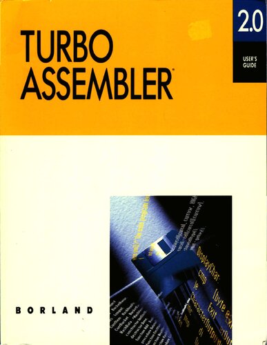 Turbo Assembler 2.0 Users Guide