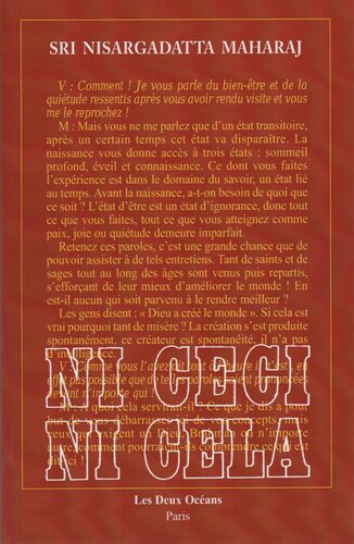 "Ni ceci, ni cela" : 24 entretiens du 20-12-1978 au 20-11-1980
