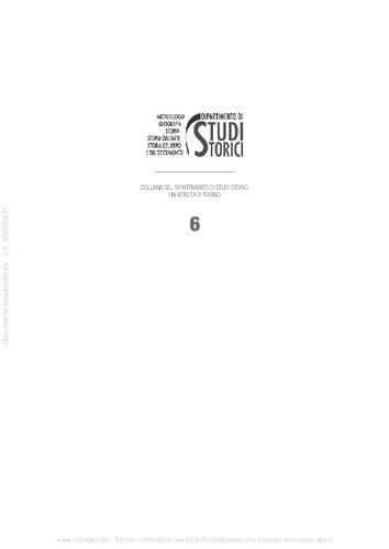 Un'archeologia del «Noi» cristiano. Le «comunità immaginate» dei seguaci di Gesù tra utopie e territorializzazioni (I-II sec. e.v.)