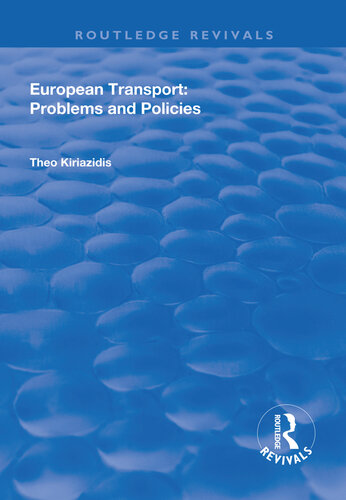 European Transport: Problems and Policies
