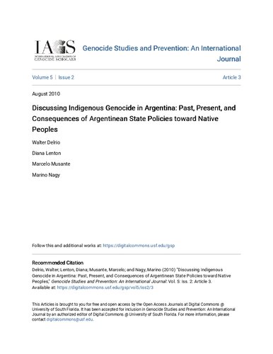 Discussing Indigenous Genocide in Argentina