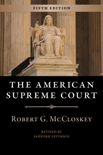 The American Supreme Court 5e (Chicago History of American Civilization (Hardcover))