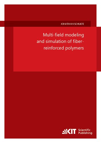 Multi-field modeling and simulation of fiber-reinforced polymers