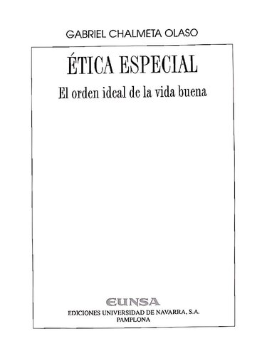 Etica especial