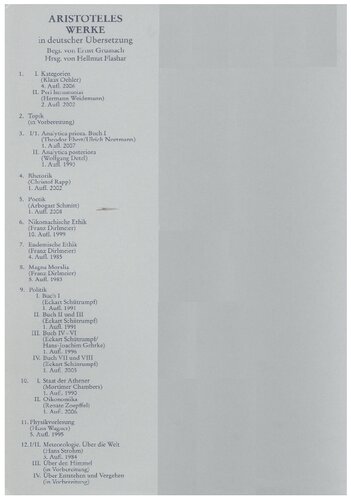 Analytica priora. Buch I: Kommentar:Nortmann, Ulrich; Ebert, Theodor