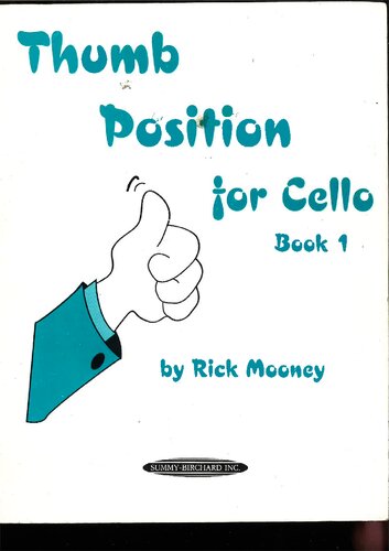 Thumb Position for Cello Book 1