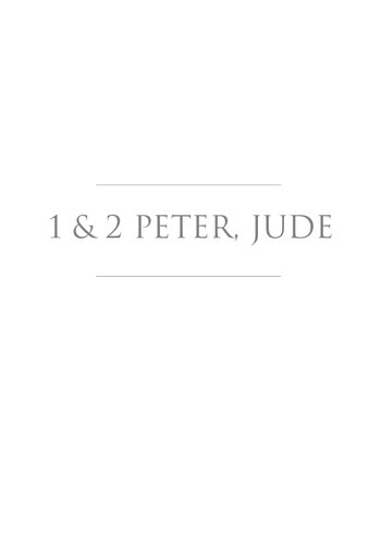 1 & 2 Peter, Jude (Smyth & Helwys Bible Commentary)