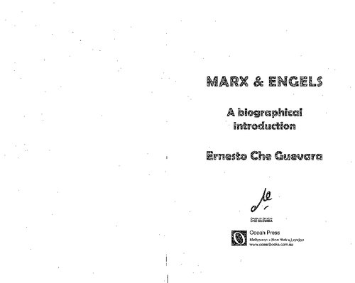 Marx & Engels: A Biographical Introduction