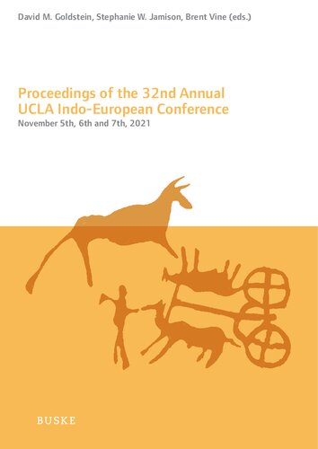 Proceedings of the 32nd Annual UCLA Indo-European Conference: November 5th, 6th, and 7th, 2021