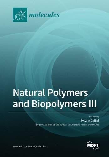 Natural Polymers and Biopolymers III
