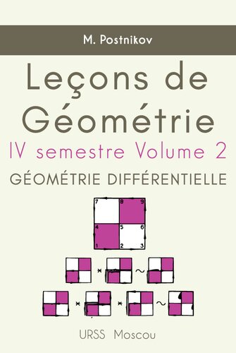 Leçons de Géométrie - Semestre IV - Géométrie Différentielle