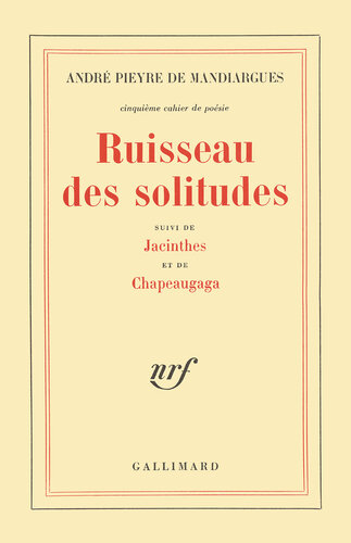 Ruisseau des solitudes - Jacinthes - Chapeaugaga