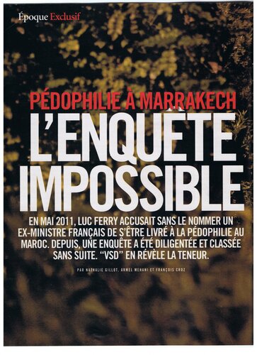 VSD - Pédophilie à Marrakech, l’enquête impossible