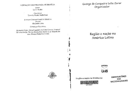 Região e nação na América Latina