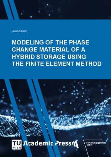 Modeling Of The Phase Change Material Of A Hybrid Storage Using The Finite Element Method