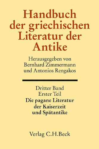 Die pagane Literatur der Kaiserzeit und Spätantike