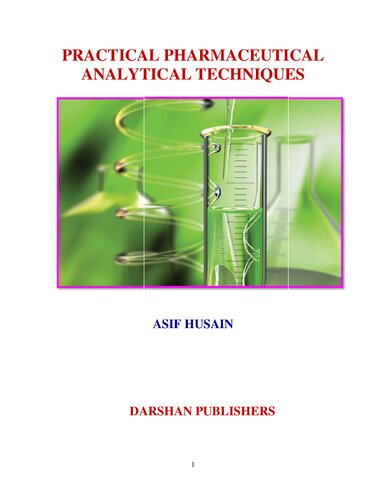 PRACTICAL PHARMACEUTICAL ANALYTICAL TECHNIQUES