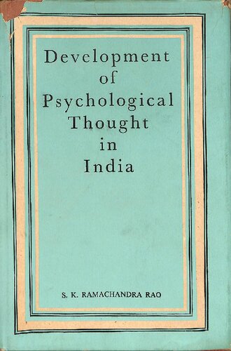Development of psychological thought in India