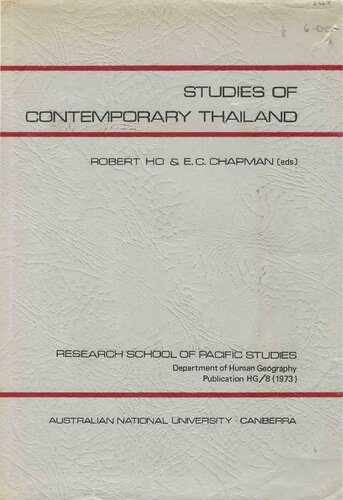 Studies of Contemporary Thailand